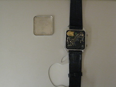 Commodore watch taken apart