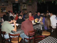 dinner at Portillo's