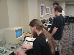 Mac SE with modem