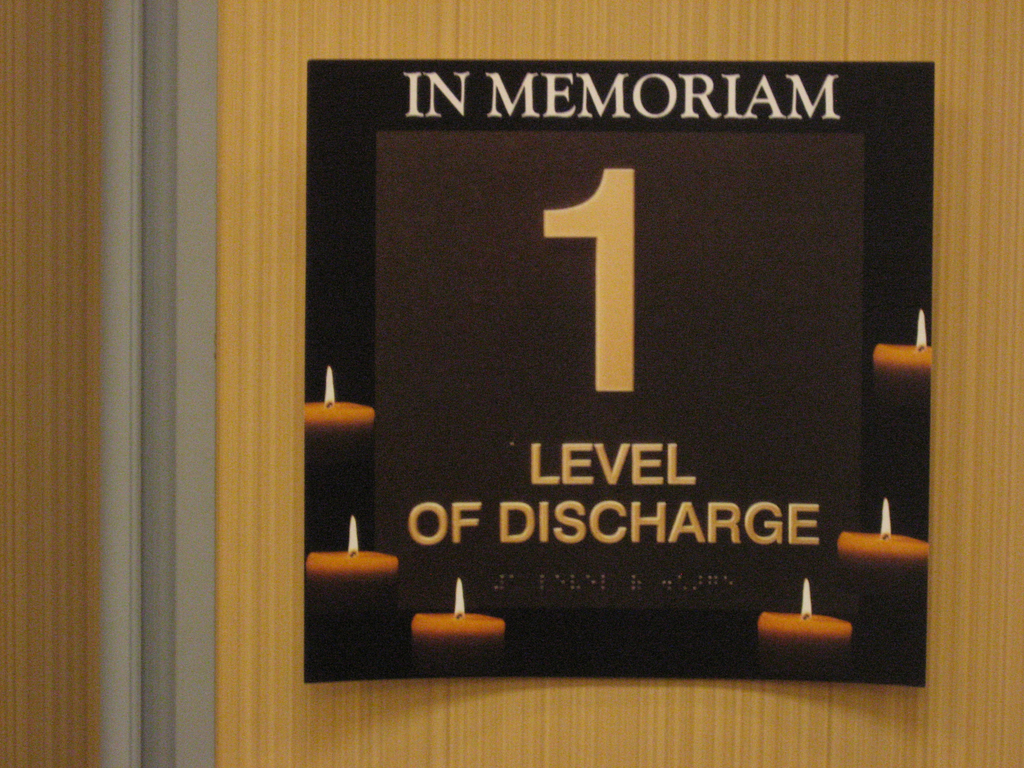 level of discharge