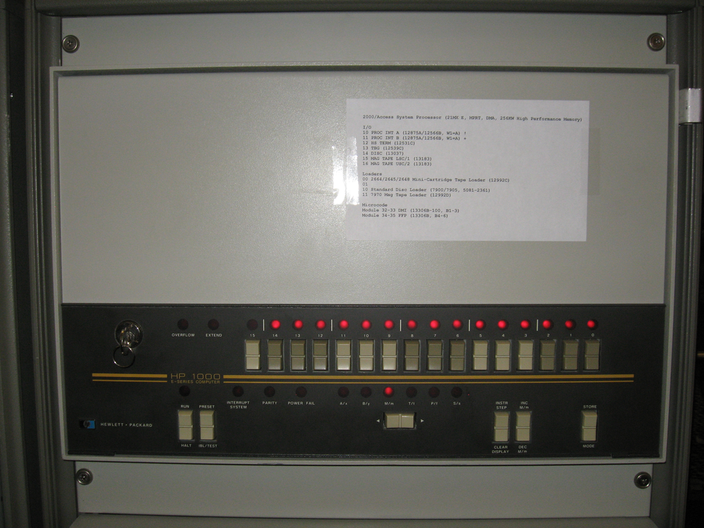 HP1000 detail