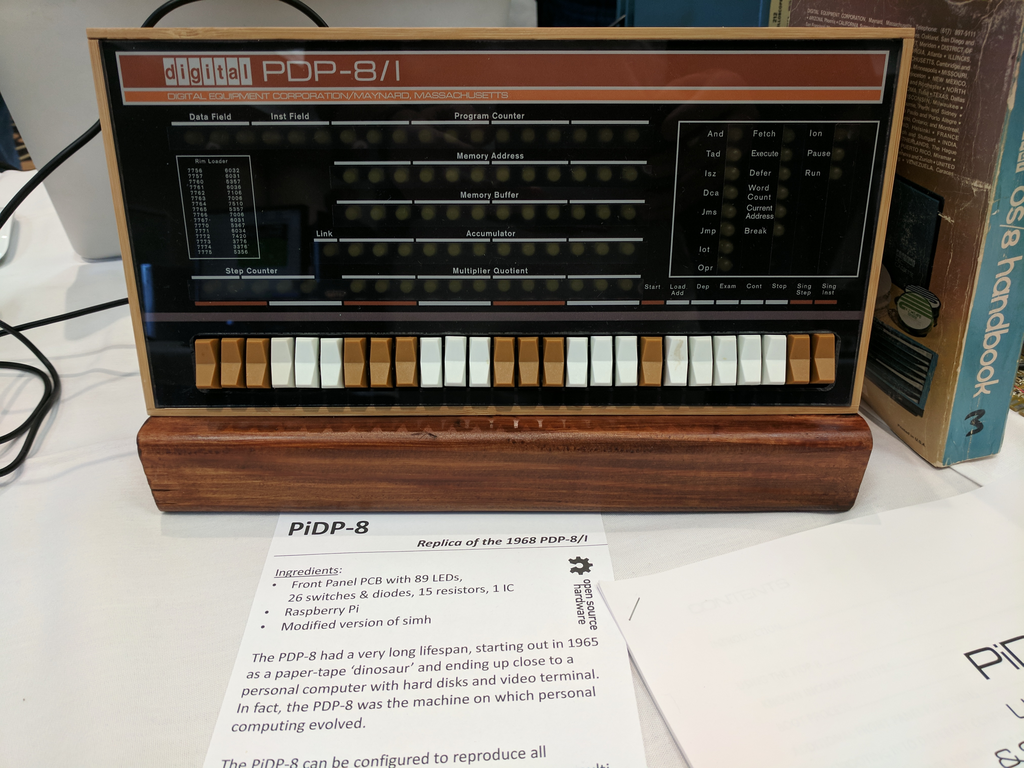 PDP-8 replica