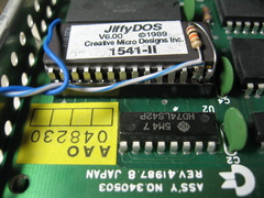 1541-II JiffyDOS detail