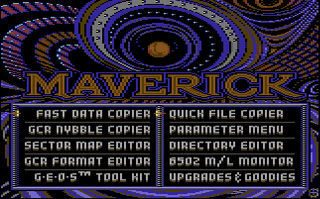 Maverick menu