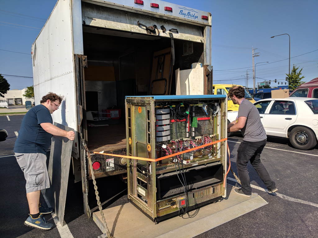 VAX 11/780 going home