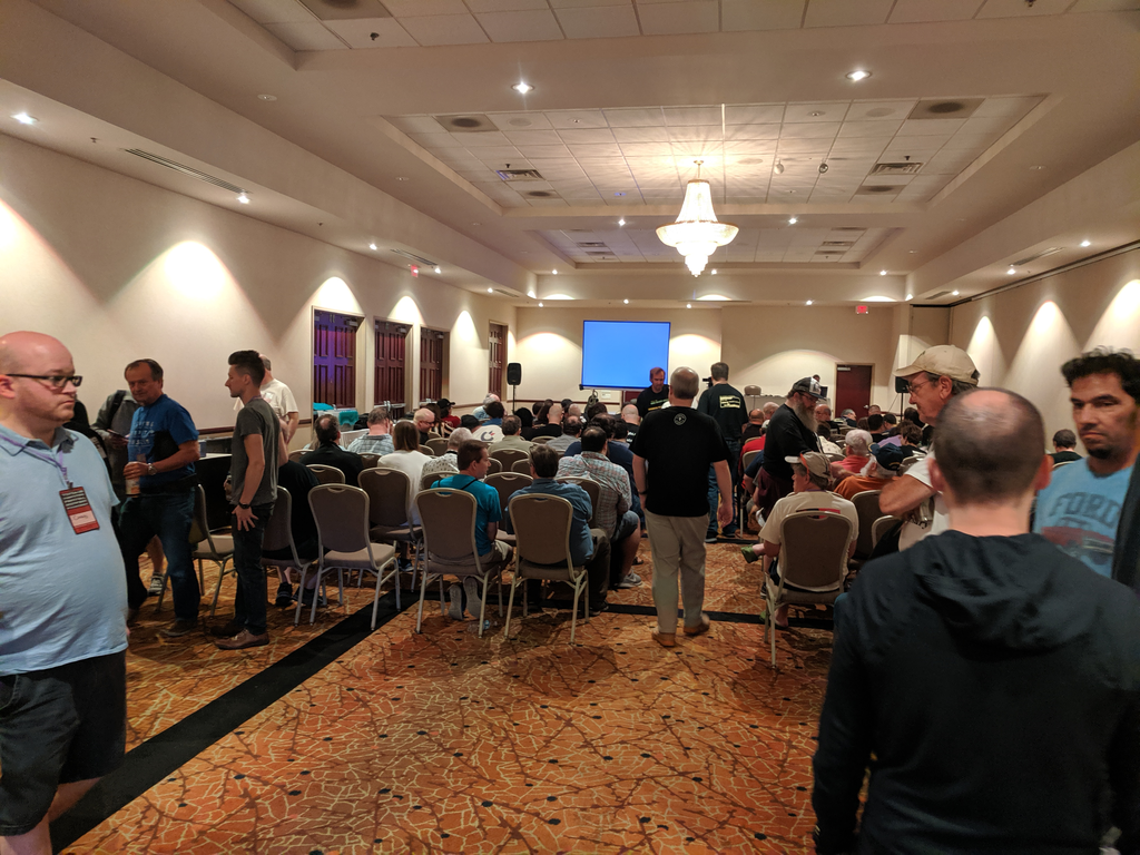 speaker room