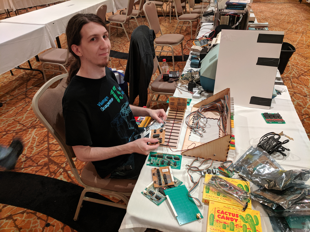 Cactus being set up