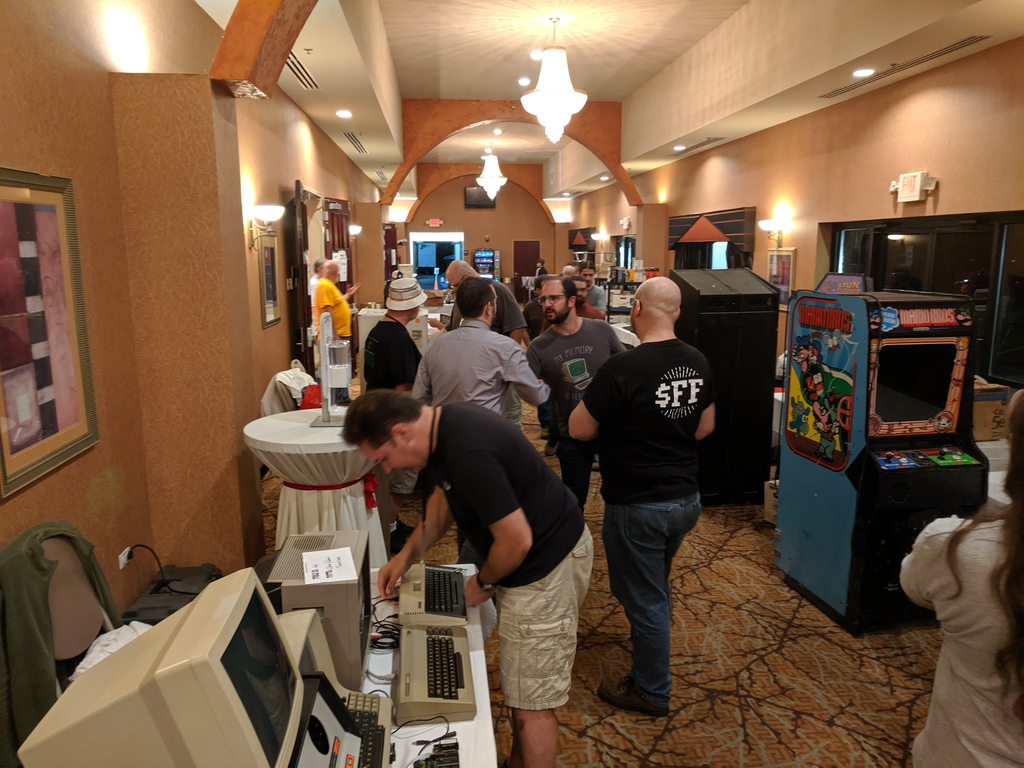 Outer hall overflow area (vendors)