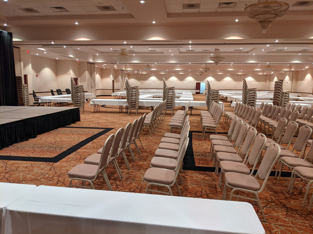 hall setup