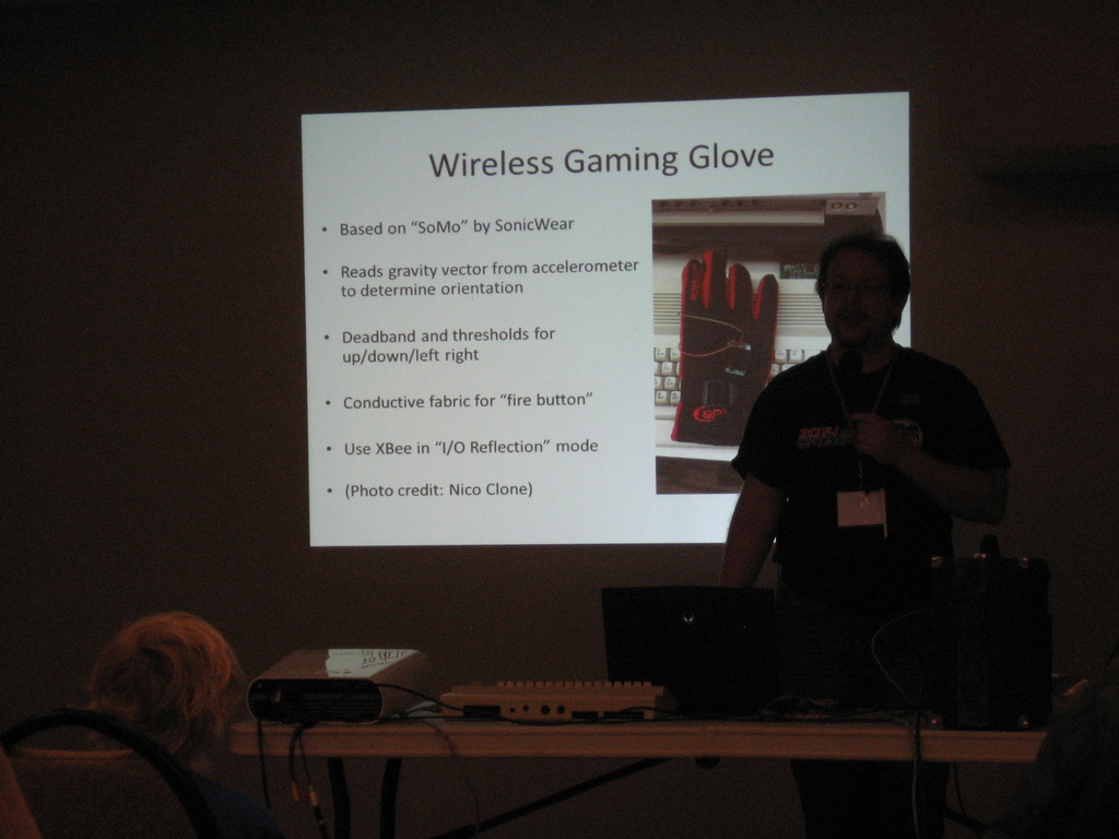 motion-sensing glove