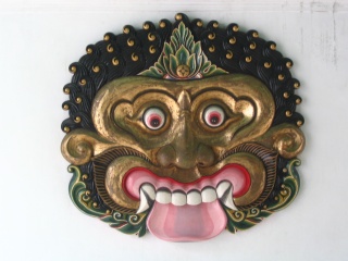 scary face