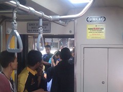 train sign
