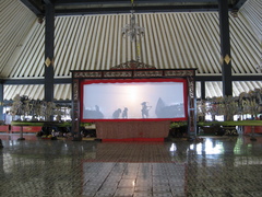 wayang kulit (kraton, front)