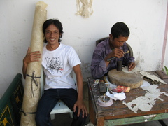 wayang kulit makers